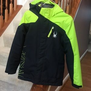 Boys Spyder ski jacket size 18